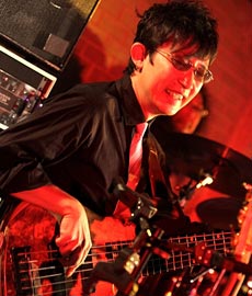 Yuji Yajima on bass